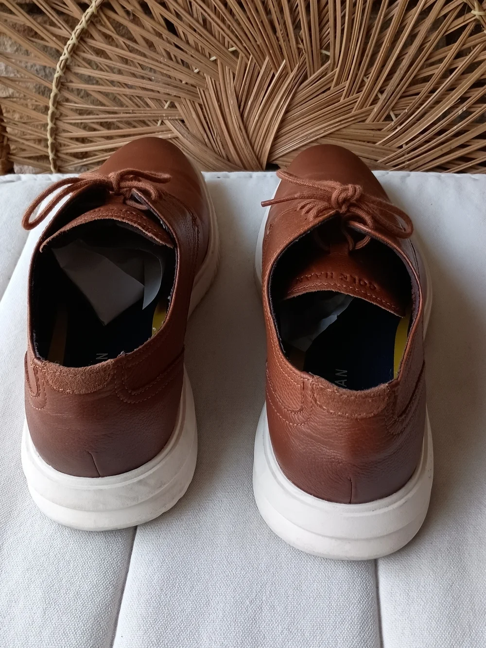 Cole Haan Grand  Men’s Brown Leather Derby Sneakers_11